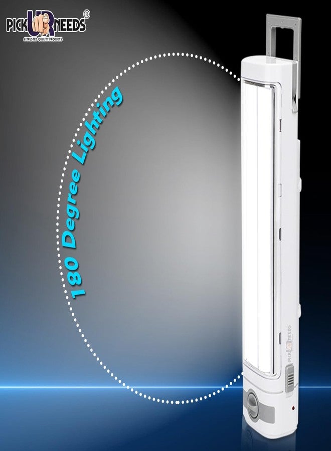 Pick Ur Needs Abs Plastic Rechargeable Home Delight Rechargeable Long Tube Light With 15 Hours Backup Emergency Light - Image 3